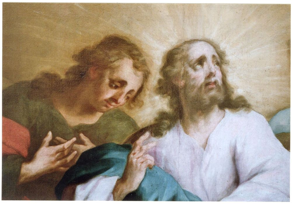 tableau : Cène (n° 2), détail