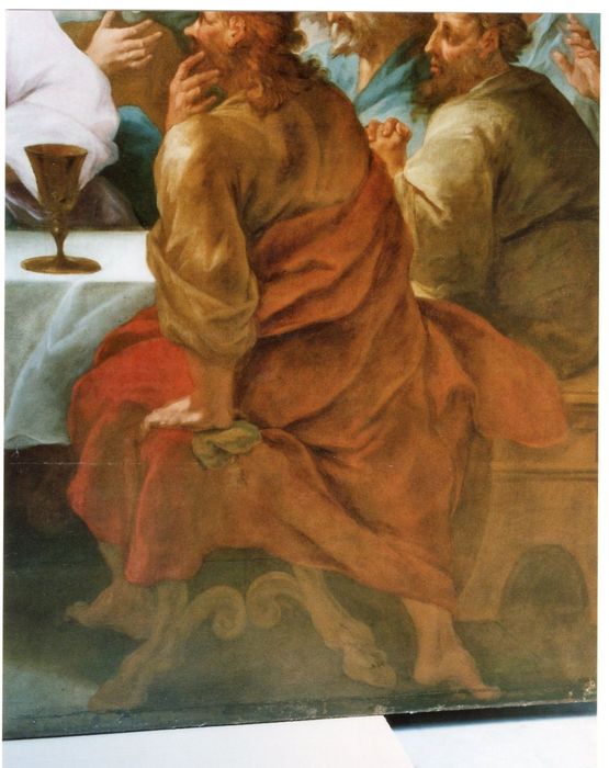 tableau : Cène (n° 2), détail