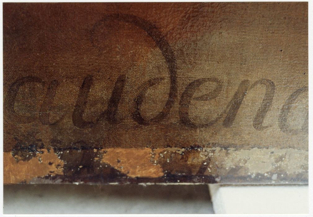 tableau : Cène (n° 2), détail