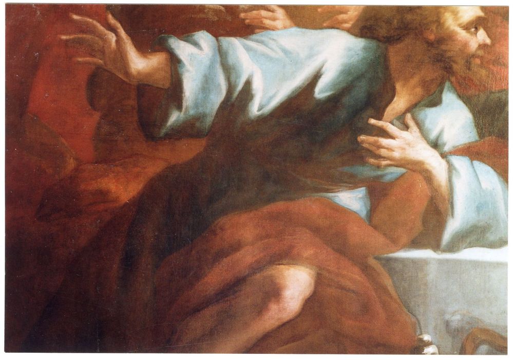 tableau : Cène (n° 2), détail