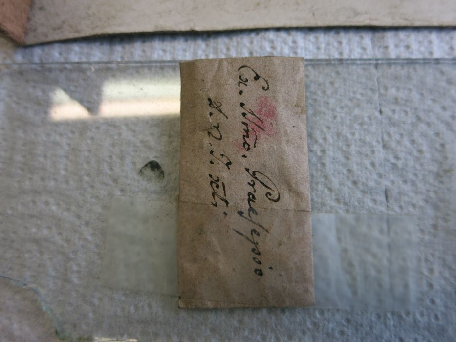 reliquaire (coffret-reliquaire), détail