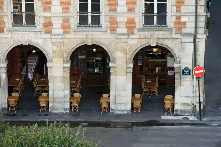 Terrasse de café