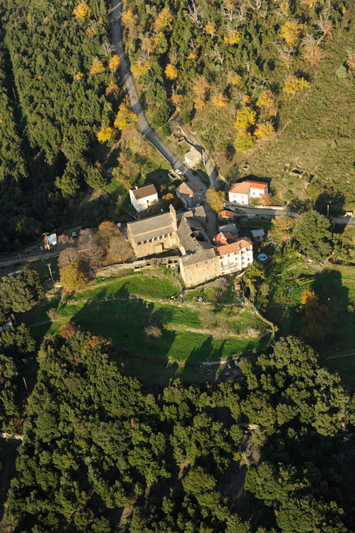 Couvent d'Alando depuis le sud