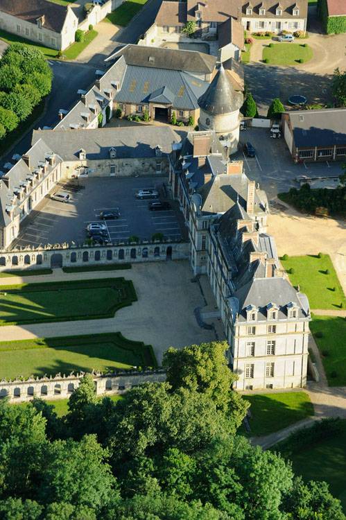 Château de Raray depuis le nord