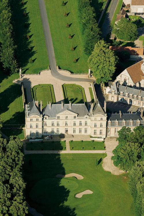 Château de Raray depuis l'ouest