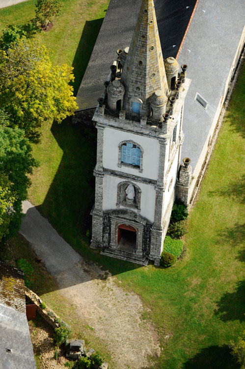 Chapelle de Crénénan depuis le sud