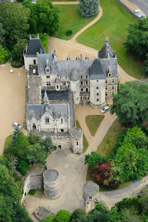 Maison du Prieur depuis le sud-ouest