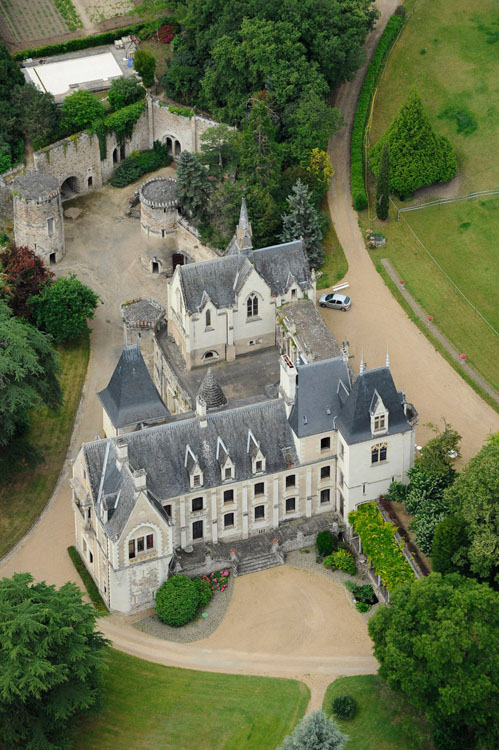 Maison du Prieur depuis l'est