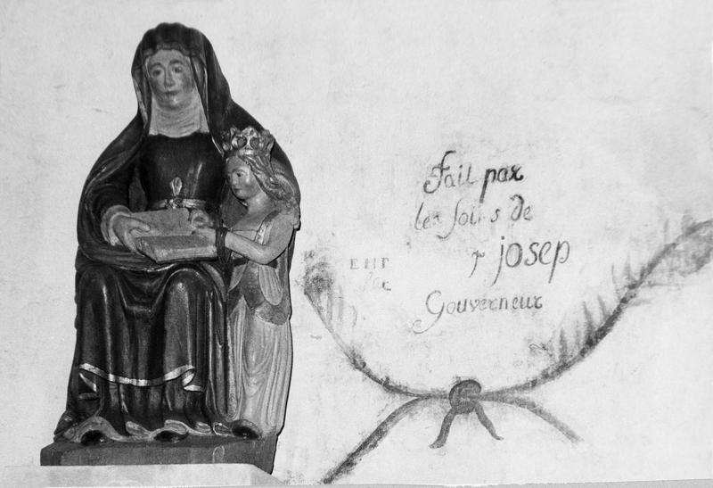 groupe sculpté : Sainte Anne et la Vierge - © Ministère de la Culture (France), Médiathèque du patrimoine et de la photographie, tous droits réservés