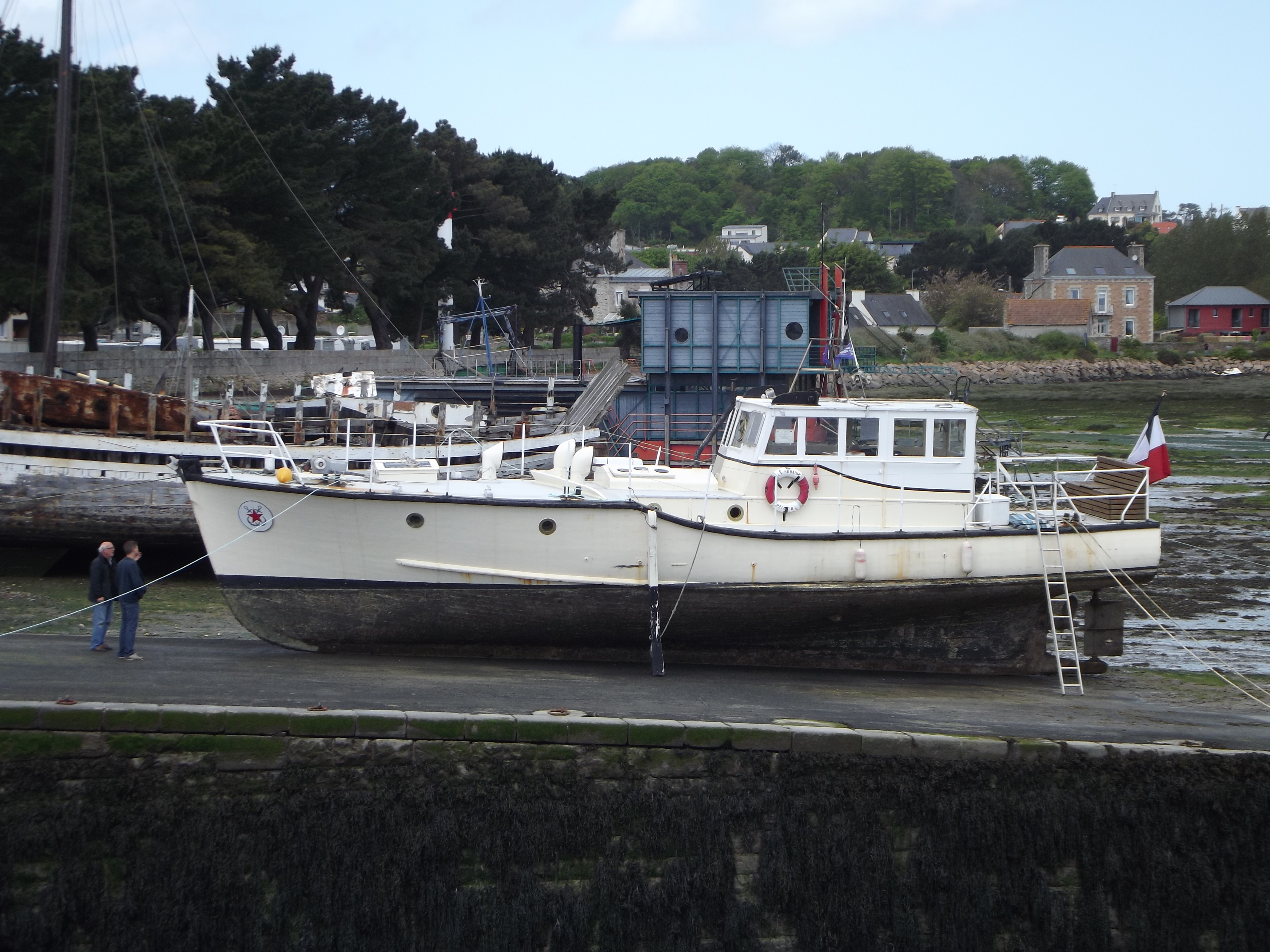 bateau de service : La Horaine, ancienne vedette des phares et balises, vue générale - © Ministère de la Culture (France), Médiathèque du patrimoine et de la photographie, diffusion RMN-GP