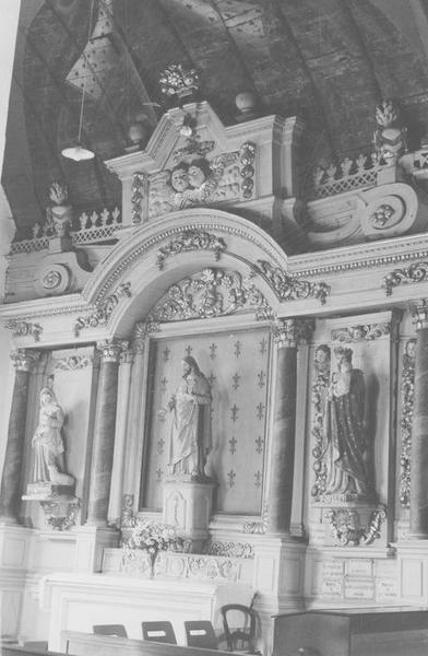 retable du transept nord, vue générale
