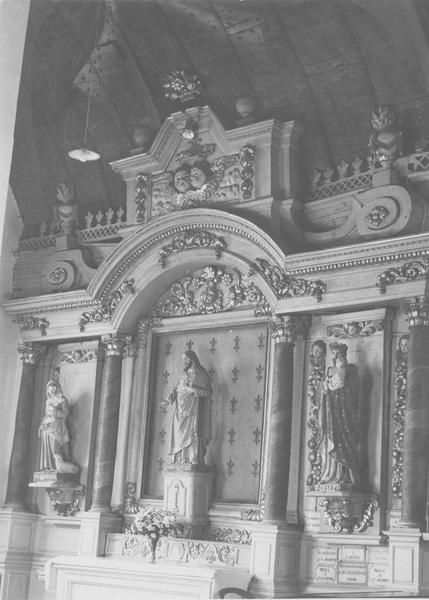 retable du transept nord, vue générale