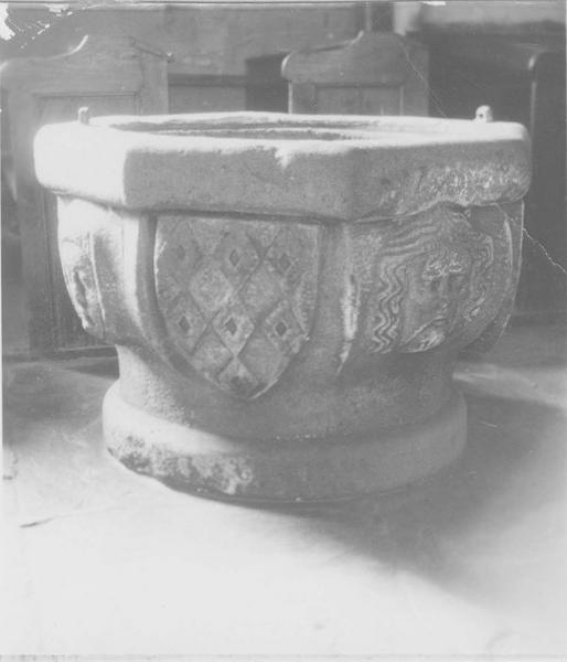 bénitier, vue générale