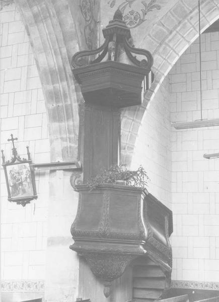 chaire à prêcher, vue générale