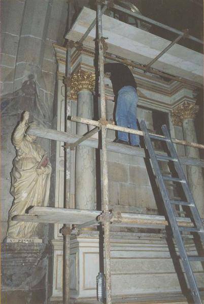 retable de sainte Barbe, vue partielle