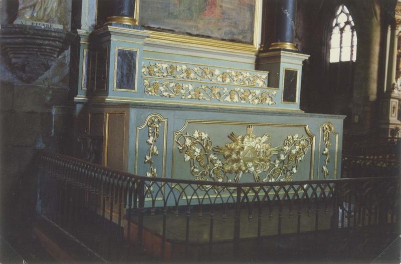 retable de sainte Barbe, vue partielle