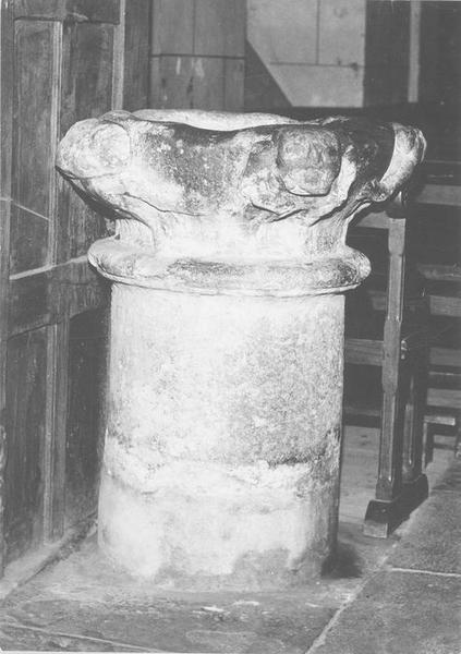 bénitier, vue générale - © Ministère de la Culture (France), Médiathèque du patrimoine et de la photographie (objets mobiliers), tous droits réservés