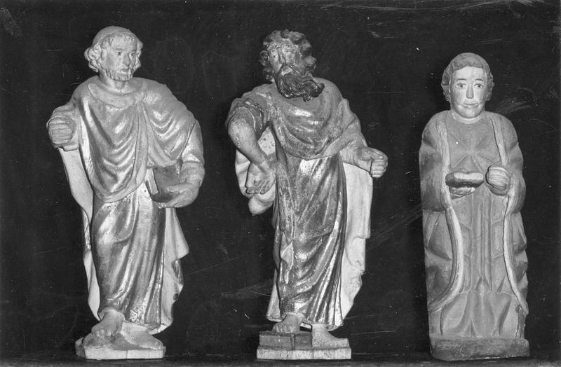 statuettes du tabernacle du maître-autel,vue générale
