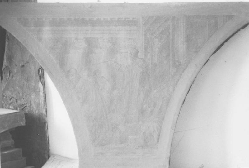 tableau : Bethsabée implorant Salomon pour son fils Adam, vue générale - © Ministère de la Culture (France), Médiathèque du patrimoine et de la photographie (objets mobiliers), tous droits réservés