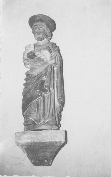 statue : saint Nicodème, vue générale