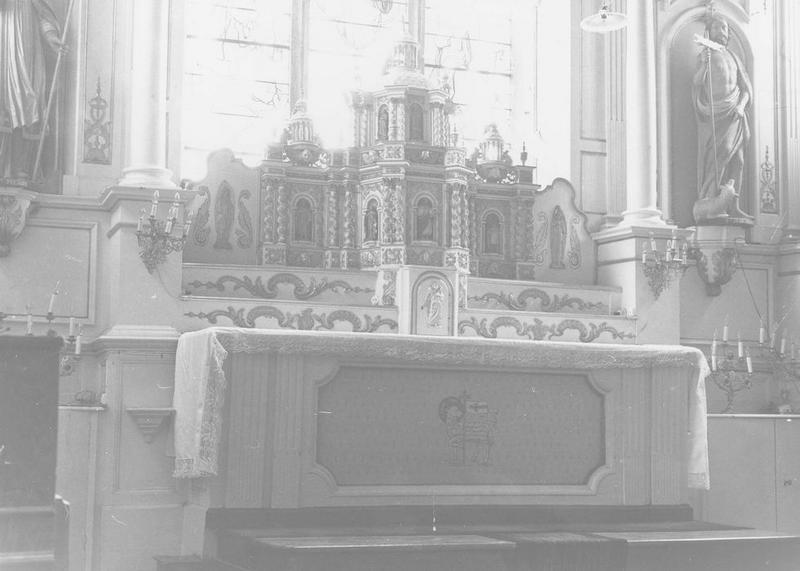 retable, vue générale - © Ministère de la Culture (France), Médiathèque du patrimoine et de la photographie (objets mobiliers), tous droits réservés