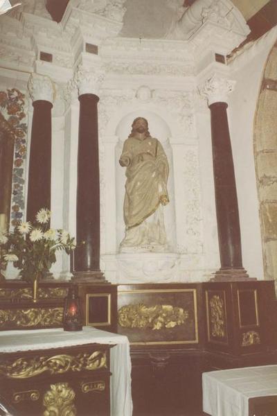 statue du maître-autel : saint Joseph, vue générale