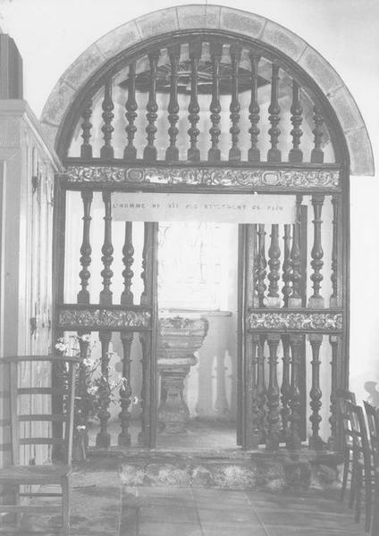 chaire à prêcher, vue générale - © Ministère de la Culture (France), Médiathèque du patrimoine et de la photographie (objets mobiliers), tous droits réservés