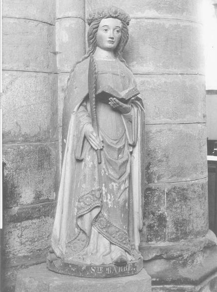 statue : saint Roch, vue générale