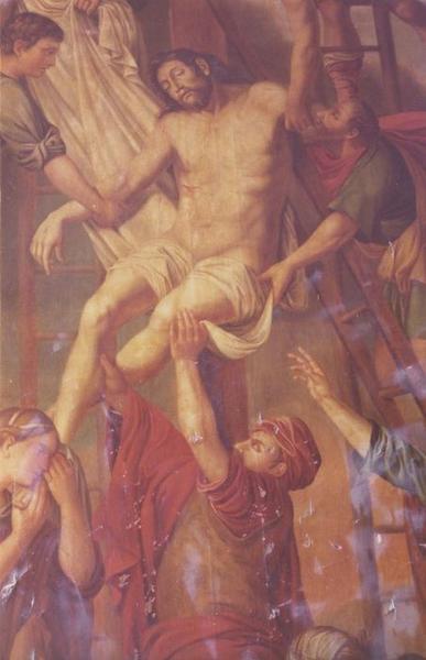 tableau du maître-autel : la Crucifixion, détail