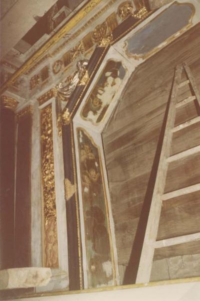 autel, retable, détail