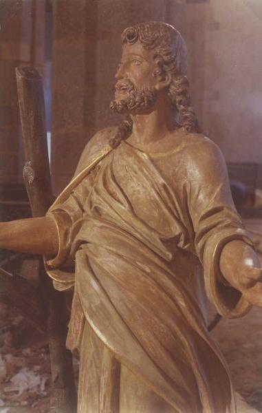 statue du retable du maître-autel, vue générale