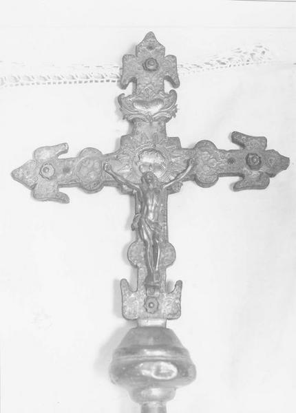 croix de procession, vue générale - © Ministère de la Culture (France), Médiathèque du patrimoine et de la photographie (objets mobiliers), tous droits réservés