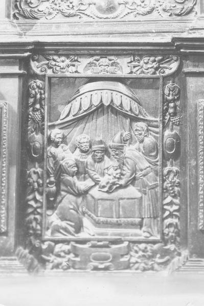 bas-relief : présentation au temple (la), vue générale - © Ministère de la Culture (France), Médiathèque du patrimoine et de la photographie (objets mobiliers), tous droits réservés