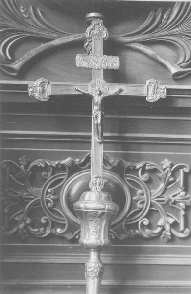 croix de procession, vue générale - © Ministère de la Culture (France), Médiathèque du patrimoine et de la photographie (objets mobiliers), tous droits réservés