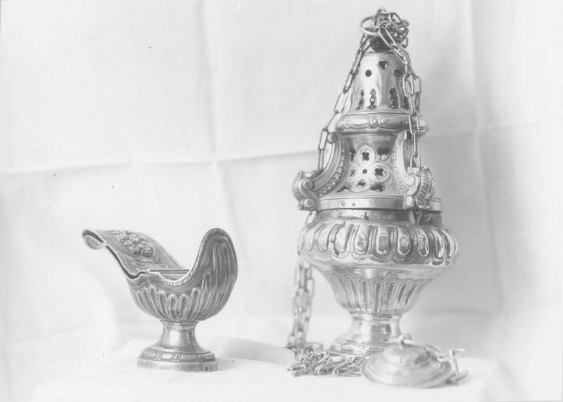 encensoir, navette à encens, vue générale - © Ministère de la Culture (France), Médiathèque du patrimoine et de la photographie (objets mobiliers), tous droits réservés