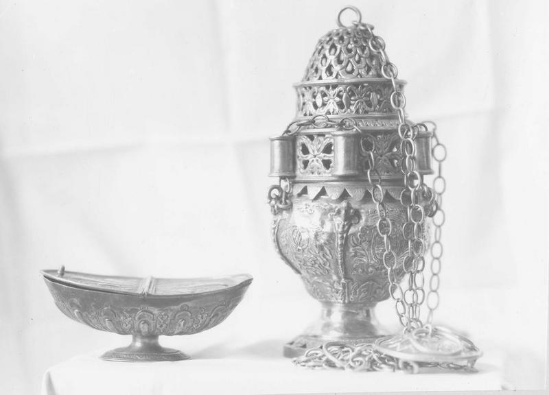 encensoir, navette à encens, vue générale - © Ministère de la Culture (France), Médiathèque du patrimoine et de la photographie (objets mobiliers), tous droits réservés