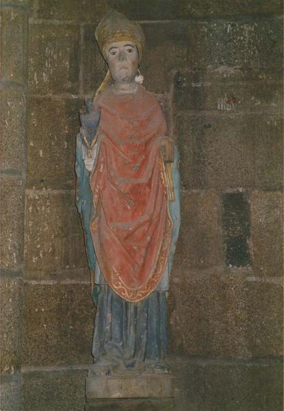 statue : saint Guillaume, vue générale