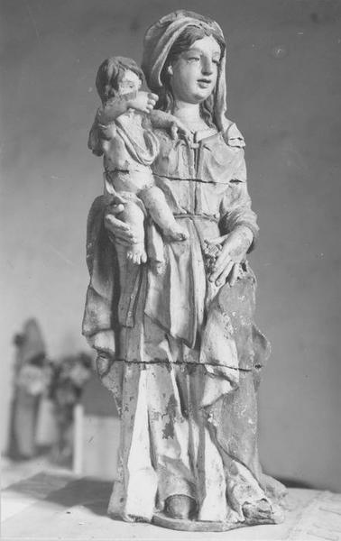 Statue, groupe sculpté : Vierge à l'Enfant, saint Joseph et l'enfant