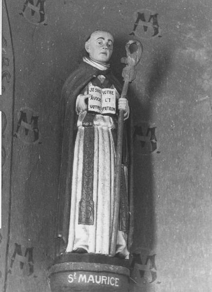 statue : saint Maurice, vue générale