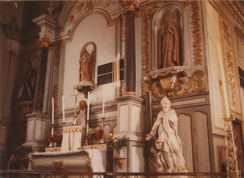 autel, retable nord, vue générale