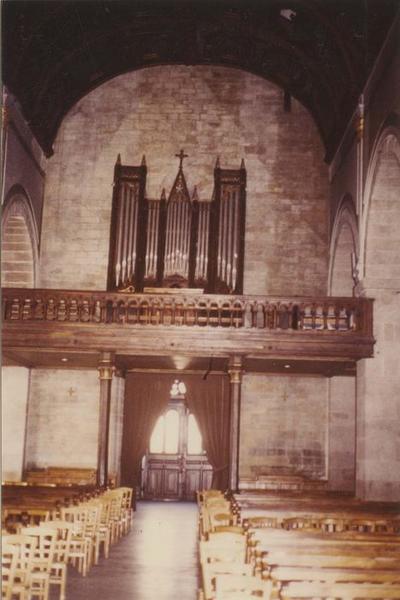 orgue de tribune : buffet d'orgue, vue générale