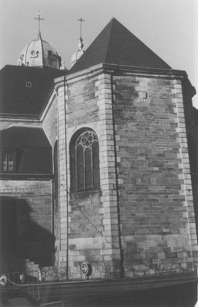 vue partielle du chevet