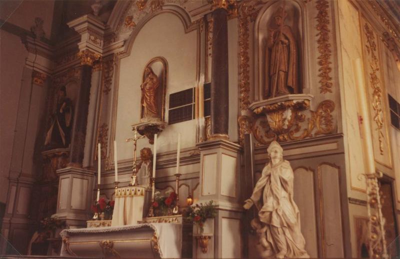 autel, retable nord, vue générale