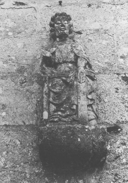 statue : saint Jacques, vue générale