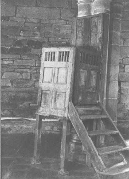 chaire à prêcher, vue générale
