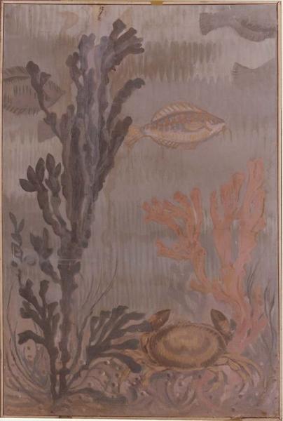 tableau : fonds marins, vue générale
