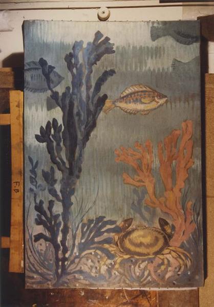tableau : fonds marins, vue générale