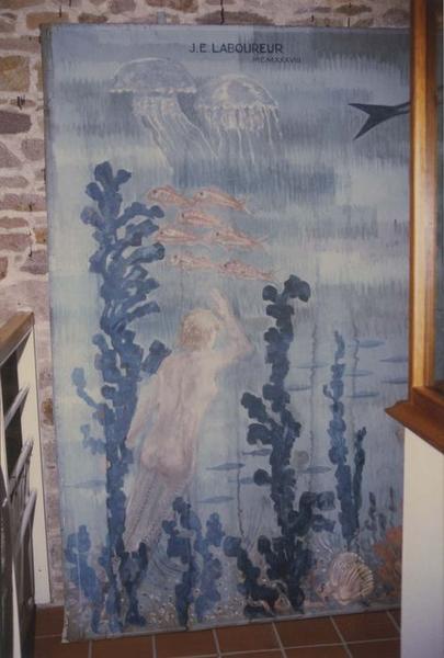 tableau : fonds marins, vue générale