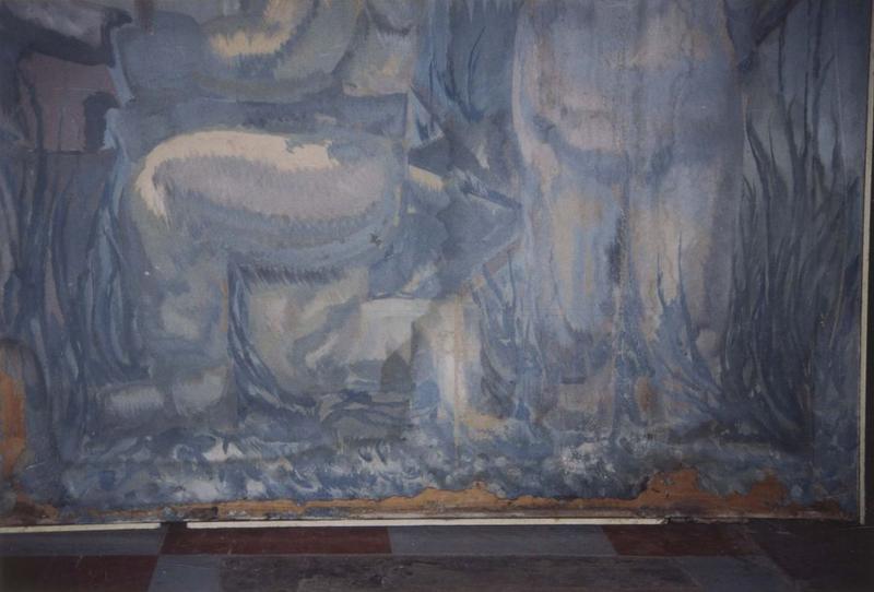 tableau : fonds marins, vue partielle