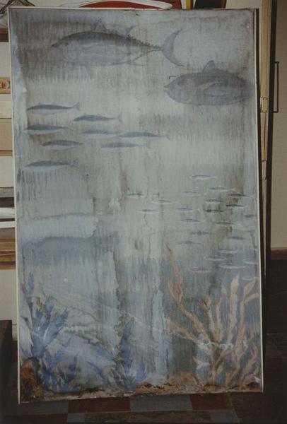 tableau : fonds marins, vue générale